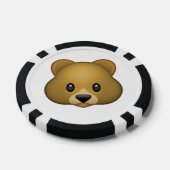 Lot De Jeton De Poker Ours - Emoji (Simple)