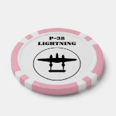 Lot De Jeton De Poker P-38 Éclair (Simple)