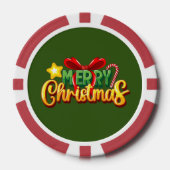 Lot De Jeton De Poker Pack de Noël (Recto)