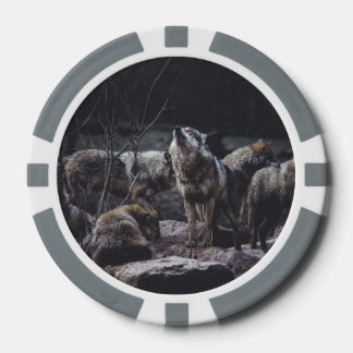 Lot De Jeton De Poker Pack Wolf