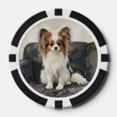 Lot De Jeton De Poker Papillon (Recto)