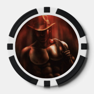 Lot De Jeton De Poker Parfois c'est l'enfer - Cowboy