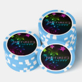 Lot De Jeton De Poker Party Like It's 1999® - Chips de poker - Design 11 (Empiler)