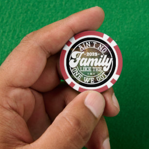 Lot De Jeton De Poker Pas de famille comme Humour Amusant Anniversaire C