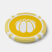 Lot De Jeton De Poker Patch citrouille en jaune (Simple)