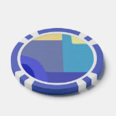 Lot De Jeton De Poker peinture abstraite moderne (Simple)