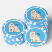 Lot De Jeton De Poker Persian cat (Empiler)