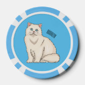 Lot De Jeton De Poker Persian cat (Verso)