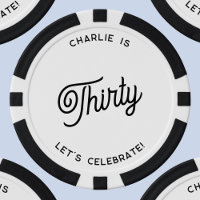 Personnalisé 30 Trente-trentième anniversaire
