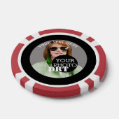 Lot De Jeton De Poker Personnaliser votre texte Monogramme Votre image s (Simple)
