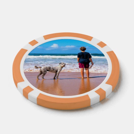 Lot De Jeton De Poker Personnalisez vos puces de poker photo préférées (Simple)