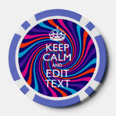 Lot De Jeton De Poker Personnalize Your Keep (Verso)