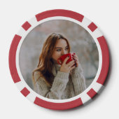 Lot De Jeton De Poker Photo de vacances (Verso)