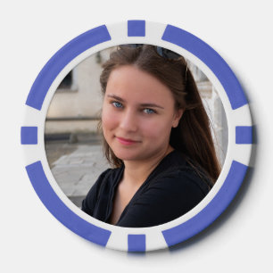 LOT DE JETON DE POKER PHOTO PERSONNALISÉE