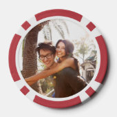 Lot De Jeton De Poker Photo personnalisée (Verso)