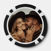 Lot De Jeton De Poker Photo Silver 100 Numbered (Verso)