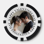 Lot De Jeton De Poker Photo simple Saint Valentin (Recto)