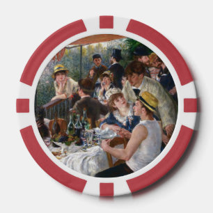 Lot De Jeton De Poker Pierre-Auguste Renoir - Le Déjeuner des canotiers
