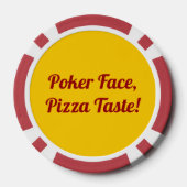 Lot De Jeton De Poker Pizza (Verso)