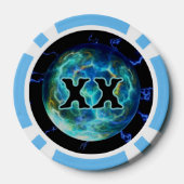 Lot De Jeton De Poker Plasma électrique (Verso)