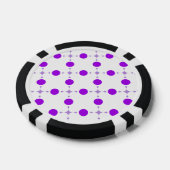 Lot De Jeton De Poker Points violets, Motif à pois, Points, Pointillé (Simple)