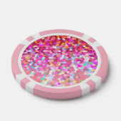 Lot De Jeton De Poker Poker Chip Mosaic Sparkley Texture (Simple)