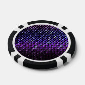 Lot De Jeton De Poker Poker Chip Purple Cryple Bling Strass (Simple)