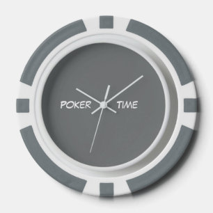 Lot De Jeton De Poker Poker Time Gris Blanc