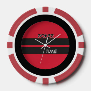 Lot De Jeton De Poker Poker Time Rouge Noir