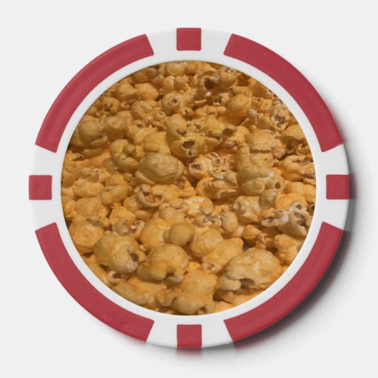 Lot De Jeton De Poker Popcorn (Recto)