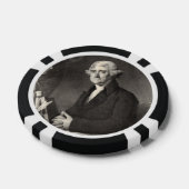 Lot De Jeton De Poker Portrait de Thomas Jefferson (Simple)