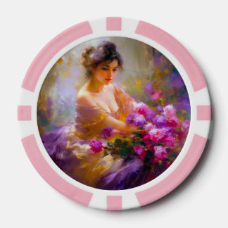 Lot De Jeton De Poker Portrait sensuel