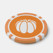 Lot De Jeton De Poker Potiron dans l'Orange (Simple)
