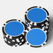 Lot De Jeton De Poker Poussière bleu azur (Empiler)