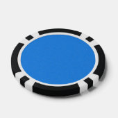 Lot De Jeton De Poker Poussière bleu azur (Simple)