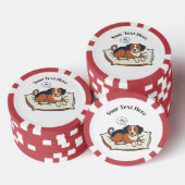 Lot De Jeton De Poker Powered by Coffee & Dog Dreams (Empiler)