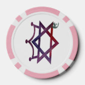 Lot De Jeton De Poker Princesse juive (Verso)