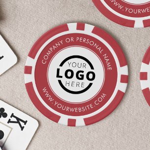 Lot De Jeton De Poker Promotion du logo d'entreprise de marque personnal