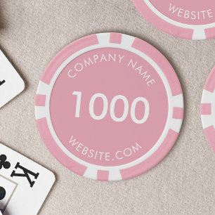 Lot De Jeton De Poker Promotion du logo d'entreprise de marque personnal