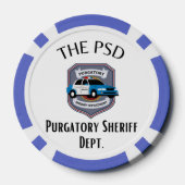 Lot De Jeton De Poker PSD à 2 côtés (Verso)