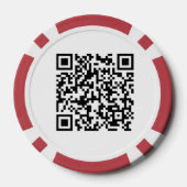 Lot De Jeton De Poker Puce de poker/Carte de visite (Verso)