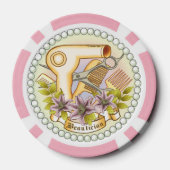 Lot De Jeton De Poker Puce de poker de beauté (Verso)