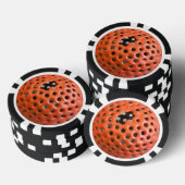 Lot De Jeton De Poker Puce de poker orange (Empiler)