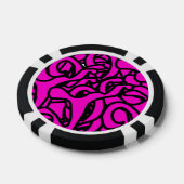 Lot De Jeton De Poker puce de poker violet (Simple)