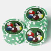 Lot De Jeton De Poker Puces de poker pour billard (Empiler)