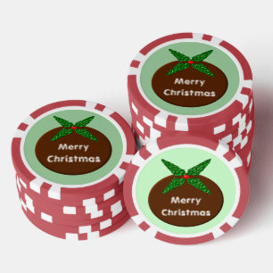 Lot De Jeton De Poker Puits de Noël personnalisés