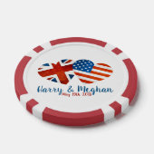 Lot De Jeton De Poker Quand Harry a rencontré Meghan (Simple)