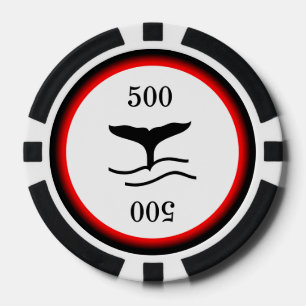 Lot De Jeton De Poker Queue de baleine