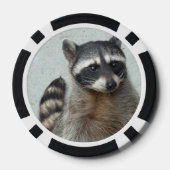 Lot De Jeton De Poker Raccoon (Verso)