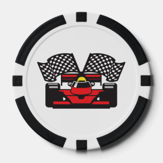 Lot De Jeton De Poker Racing Car Design Poker Chips